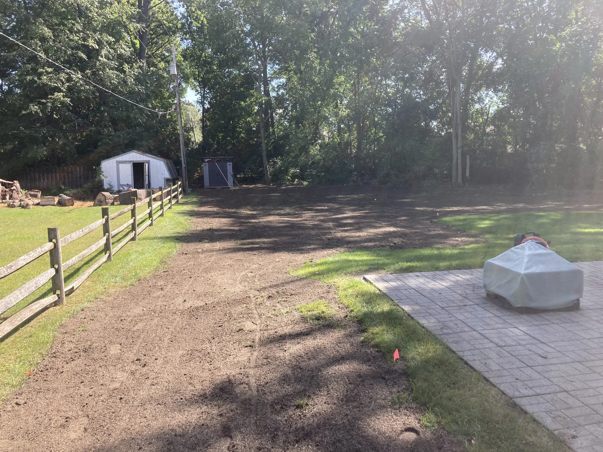Grading & Drainage Solutions by Kerekes Landscape in Sylvania and Toledo